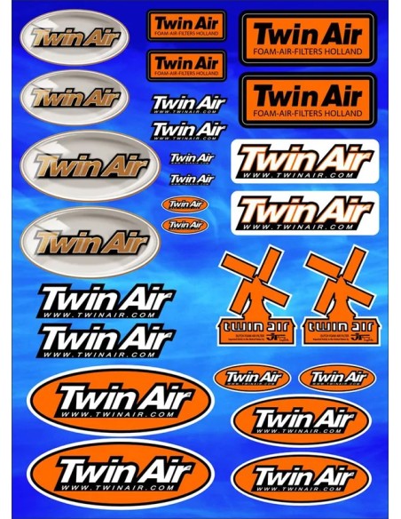 TWIN AIR Dekorsätze & Aufkleber - TWINAIR STICKER SHEET
