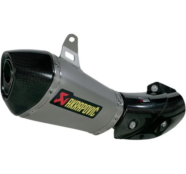 AKRAPOVIC Endschalldämpfer - Detailansicht