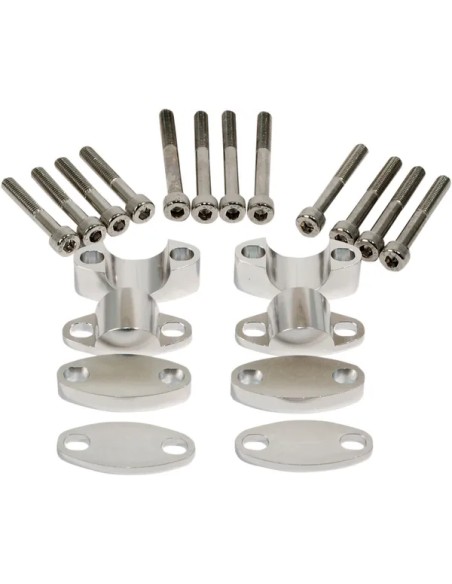 EMGO Risers - RISER KIT HANDLEBAR 1 1/8ALUM