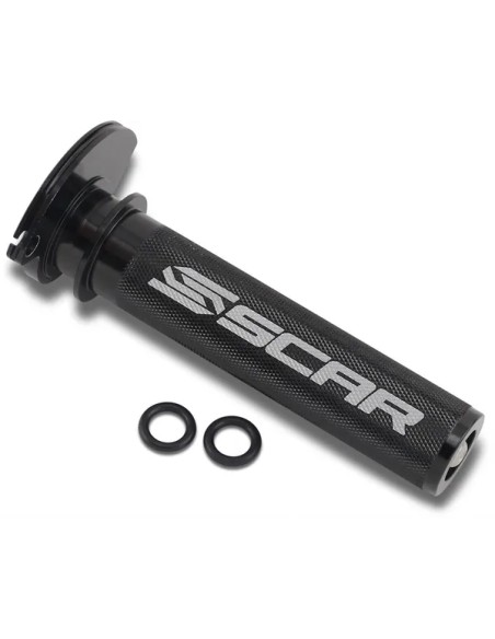 SCAR RACING Gasgriffe - Einbaubeispiel