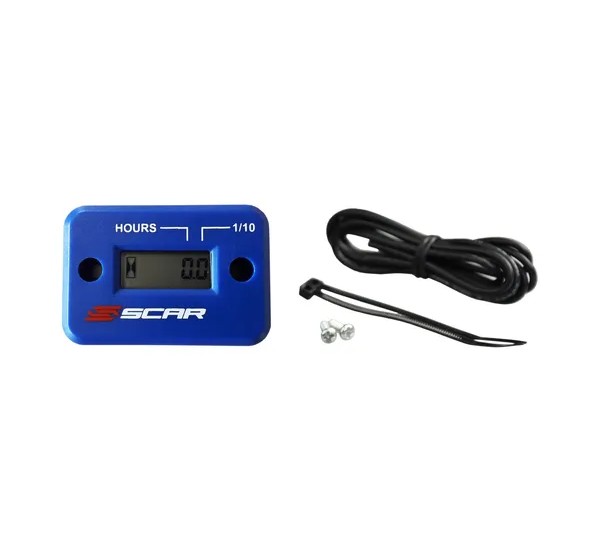 SCAR RACING Anzeigeninstrumente - HOUR METER BL