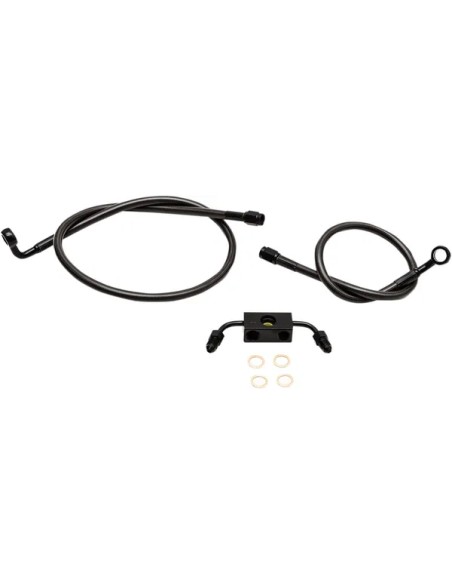 LA CHOPPERS Brems- & Kupplungsleitungen für Harley Davidson XL 1200 X ABS 2014-2022