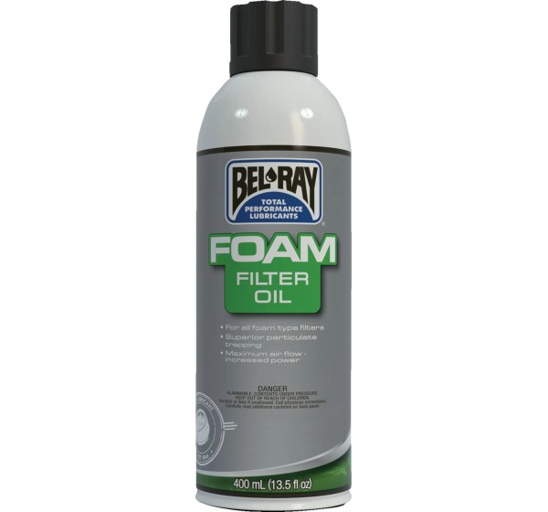BEL-RAY Öl- und Schmierstoffe - OIL FOAM FILTER SPRAY 400ML