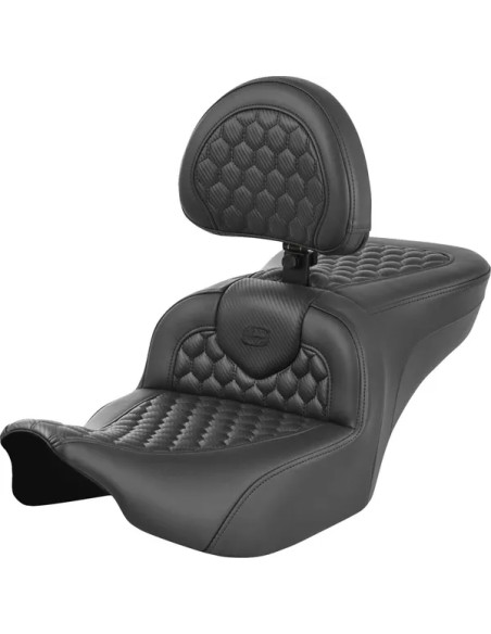 SADDLEMEN Sitzbänke für Harley Davidson FLHXSE 1977 ABS 2023-2025