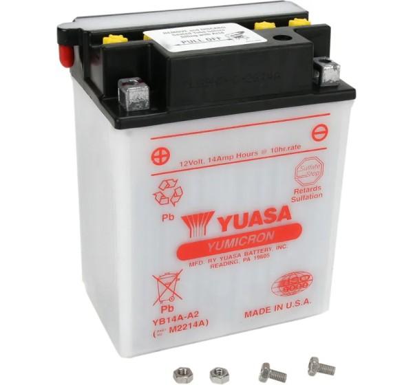 YUASA Batterien für KAWASAKI KAF 400 4X4 2005-2018
