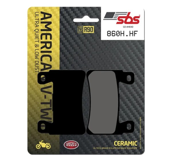SBS Bremsbeläge & Bremsbacken für Harley Davidson FLFBS 1868 ABS 2018-2024