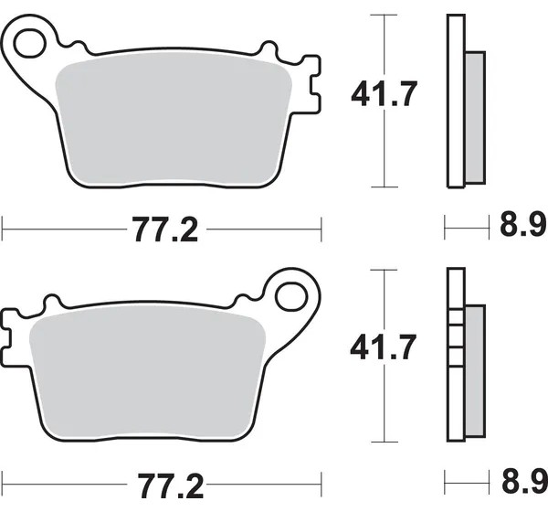 SBS Bremsbeläge & Bremsbacken - Einbaubeispiel