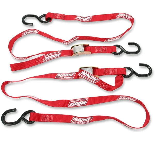 MOOSE OFFROAD FOUR WHEEL Spanngurte - TIE DOWN MUD 1 RED
