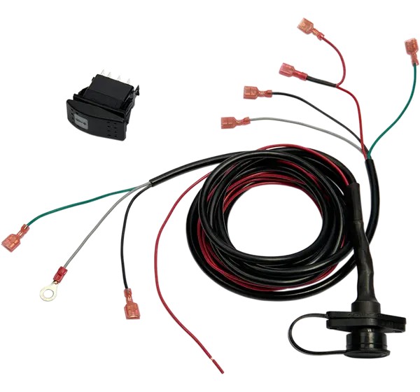 MOOSE OFFROAD- SNOW Seilwinden - DASH ROCKR SWITCH W/WIRES