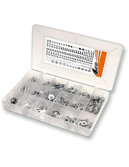 UFO Rahmenkomponenten - COMPLETE BOLTS PACK KAWA