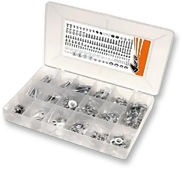 UFO Rahmenkomponenten - COMPLETE BOLTS PACK KAWA
