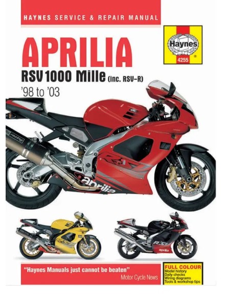 HAYNES Handbücher für APRILIA RSV 1000 1998-2003