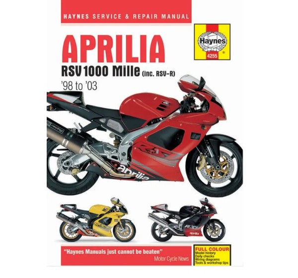 HAYNES Handbücher für APRILIA RSV 1000 1998-2003