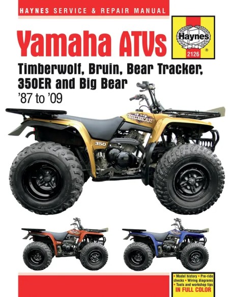 HAYNES Handbücher für YAMAHA YFM 350 FW 4X4 1987-1997