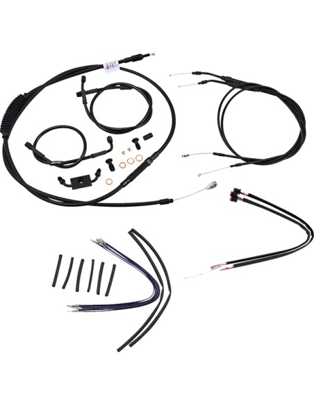 BURLY BRAND Bowdenzüge für Harley Davidson FXDWG 1690 ABS 2012-2017