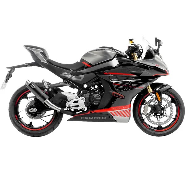 LEOVINCE Endschalldämpfer - MUFFLER GP CORSA BLACK CF MOTO
