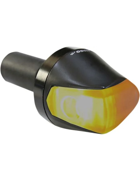 KOSO NORTH AMERICA Blinker - TURN SIGNAL BLACK SMOKE