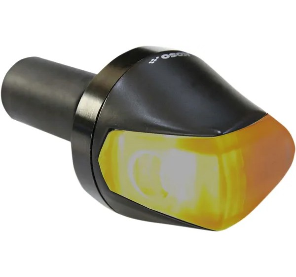 KOSO NORTH AMERICA Blinker - TURN SIGNAL BLACK SMOKE