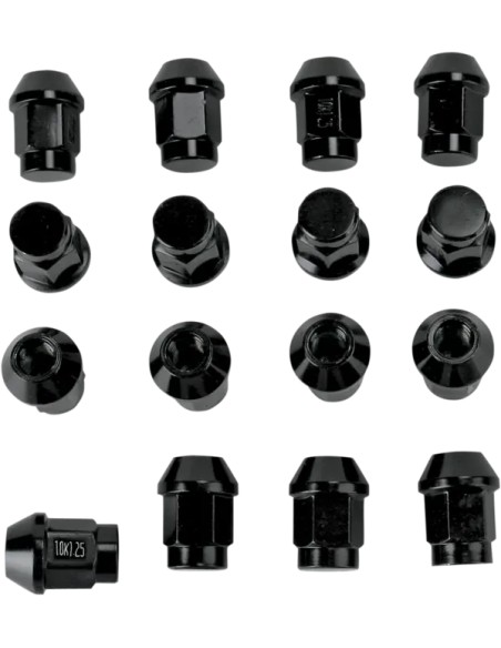DWT DOUGLAS WHEEL Montagematerial & Zubehör - LUG NUT BLK 10MM TAPR 16P