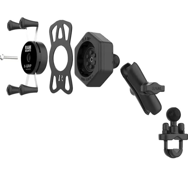 RAM MOUNTS Montagematerial & Zubehör - KIT XGRIP WITH VIBE SAFE AND U