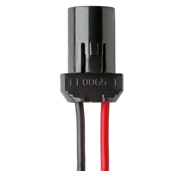 FLOSSER Kabel & Schalter - SOCKET W2 1X9 5D BULB W/CABLES