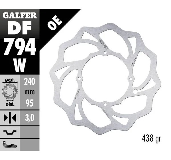 GALFER Bremsscheiben - Detailansicht