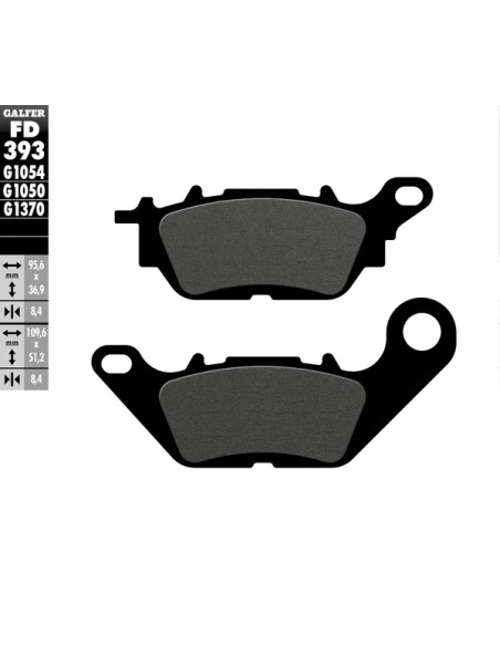 GALFER Bremsbeläge & Bremsbacken für YAMAHA YBR 125 2007-2016