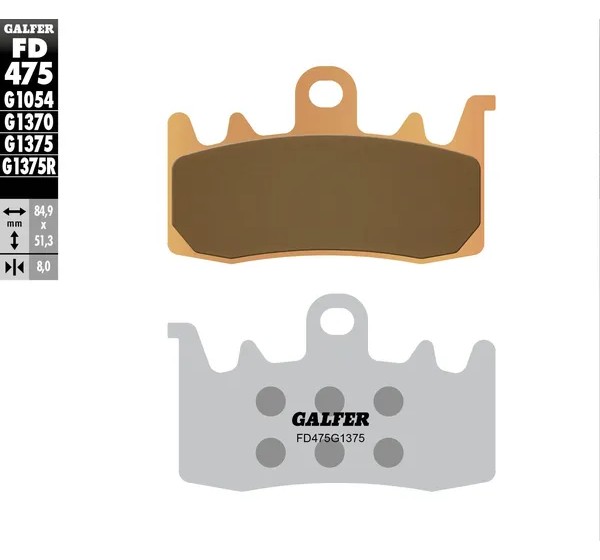GALFER Bremsbeläge & Bremsbacken - Detailansicht