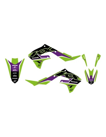 BLACKBIRD RACING Dekorsätze & Aufkleber für KAWASAKI KX 250 2021-2024