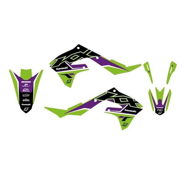 BLACKBIRD RACING Dekorsätze & Aufkleber für KAWASAKI KX 250 2021-2024