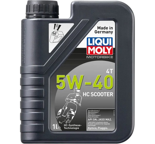 LIQUI MOLY Öl- und Schmierstoffe - 4T 5W-40 HC SCOOTER 1l
