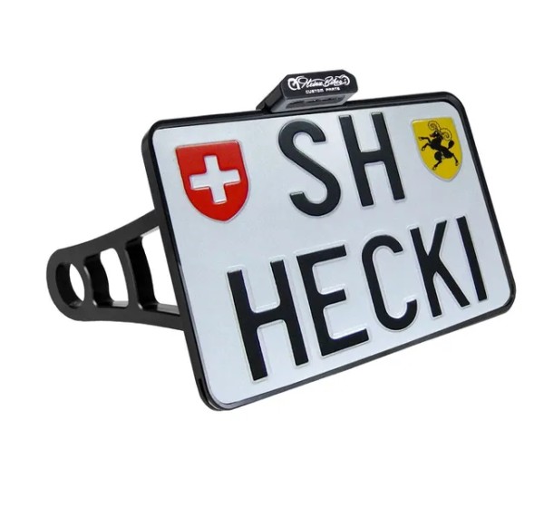 HEINZ BIKES Kennzeichen für Harley Davidson FLSTFB 1690 ABS 2012-2017