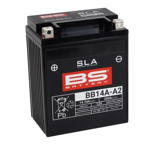 BS BATTERY Batterien für KAWASAKI KAF 400 4X4 2005-2018