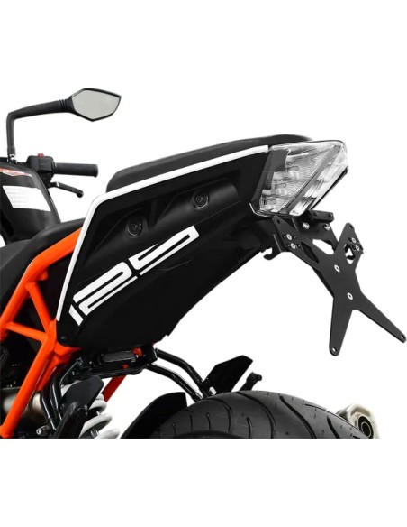 ZIEGER Kennzeichen für KTM DUKE 125 ABS 2017-2023