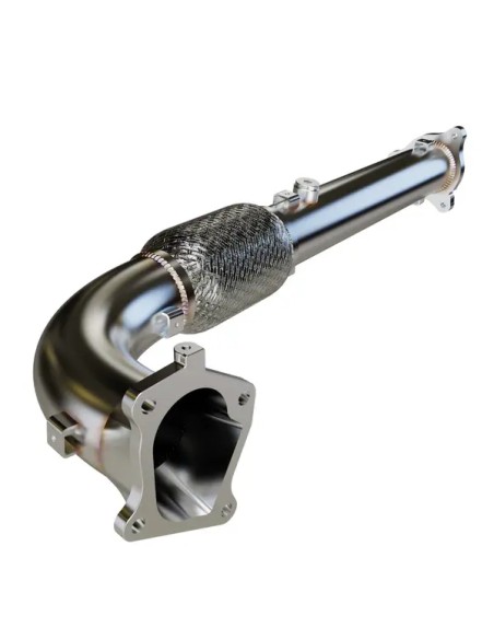 RJWC POWERSPORTS Krümmer & Mittelrohre für POLARIS RZR PRO XP 4 1000 TURBO 4X4 2020-2024