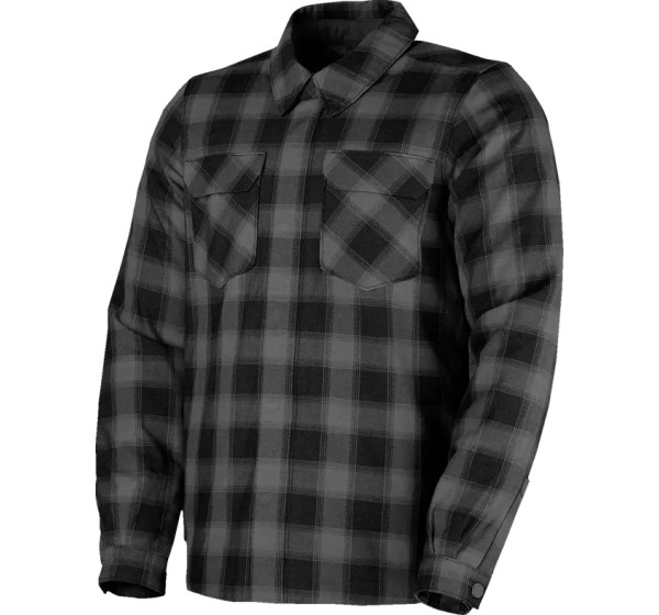 ICON Jacken - JACKET FALLBLOCK FLANNEL BLACK