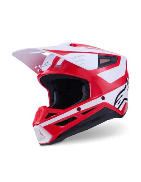 ALPINESTARS(MX) Offroad - HELMET SM3 HEAT RED/WH/BLK 2X