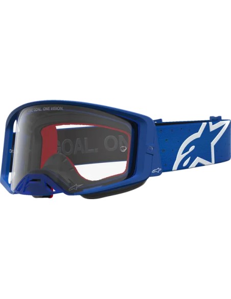 ALPINESTARS GOGGLES Motorradbrillen - GOGGLE SUPERTECH VESTA BLU/WHT