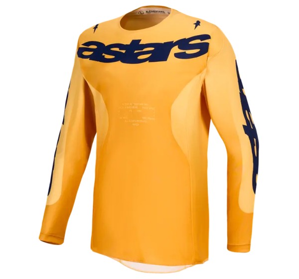 ALPINESTARS Jerseys - JERSEY RACER AMBER ORG/GLD/BLU