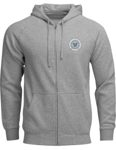Badge Zip-Up Hoodie