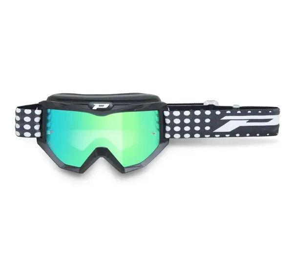 PRO GRIP Motorradbrillen - GOGGLES 3201 ATZAKI BLACK MATT