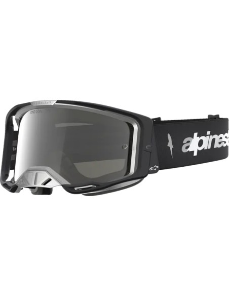 ALPINESTARS GOGGLES Motorradbrillen - GOGGLE VISION 8 AMBER BK SILVR