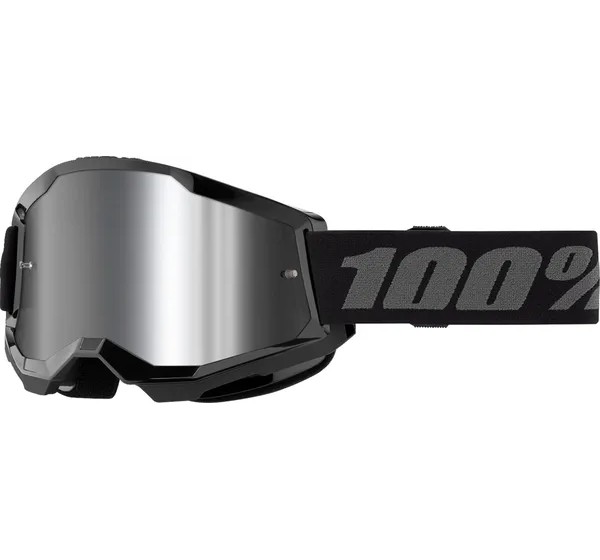 100% Motorradbrillen - GOG STRATA 2 BLACK MR SL