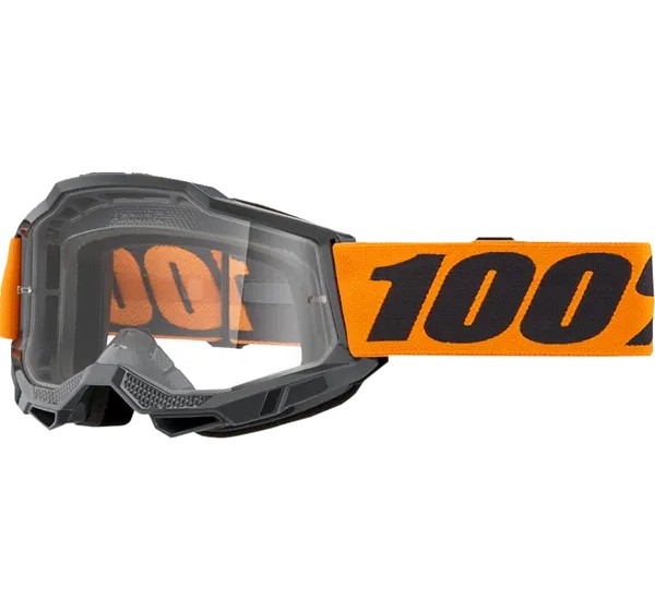 100% Motorradbrillen - GOGGLE ACCURI 2 OTG ORANGE CLR