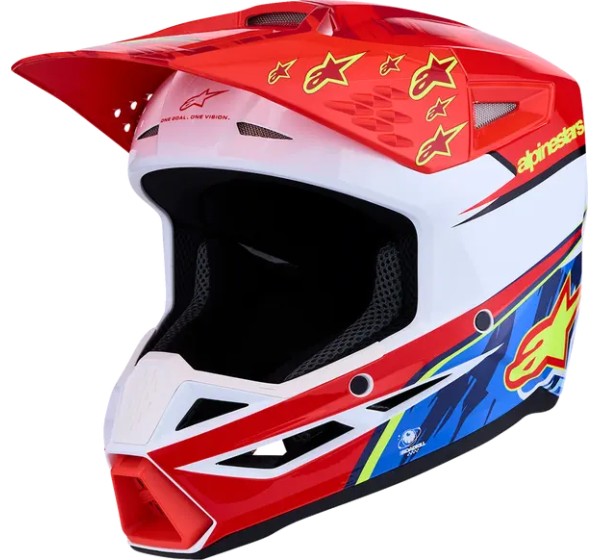 ALPINESTARS(MX) Offroad - HELMET YTH SM3 FALCON RD/WH/BL