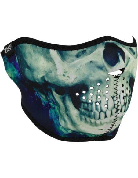 ZAN HEADGEAR Kopf- & Halsbedeckungen - HALF MASK PAINT SKULL
