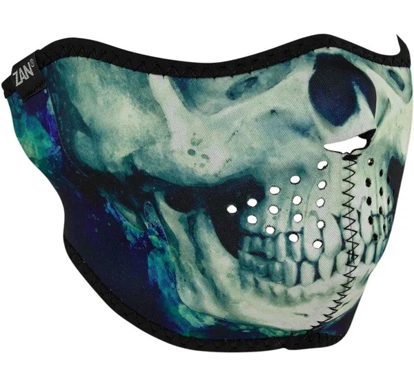 ZAN HEADGEAR Kopf- & Halsbedeckungen - HALF MASK PAINT SKULL