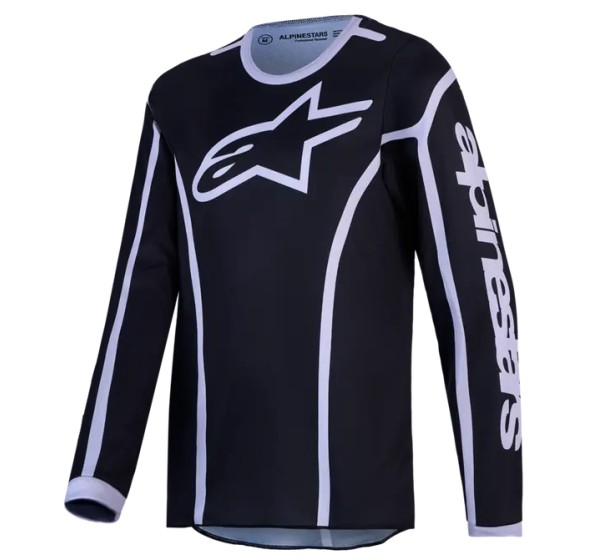 ALPINESTARS(MX) Jerseys - JERSEY YTH FLUID APEX V2 BLK/S