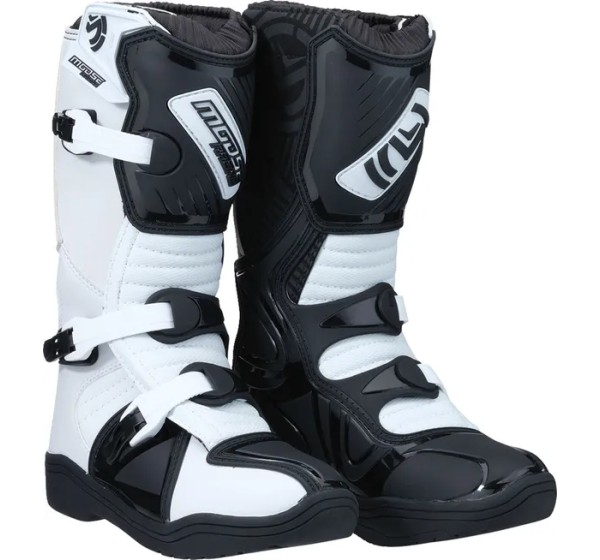 MOOSE OFFROAD SOFT-GOODS Offroad - BOOT S18Y M1.3 WH/BK 7