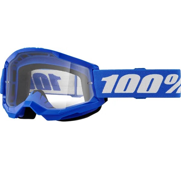 100% Motorradbrillen - GOGGLE STRATA 2 BLUE CLR